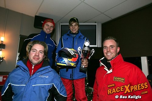 Podium Roy Geerts en Schepers Racing